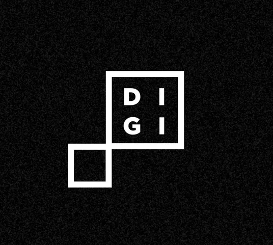 The DIGI mark: four letters in a square frame, white on black.